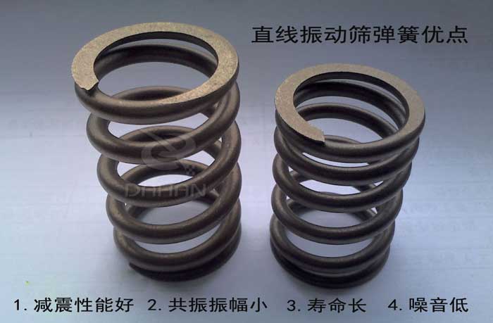 直線(xiàn)振動(dòng)篩彈簧的優(yōu)勢(shì)